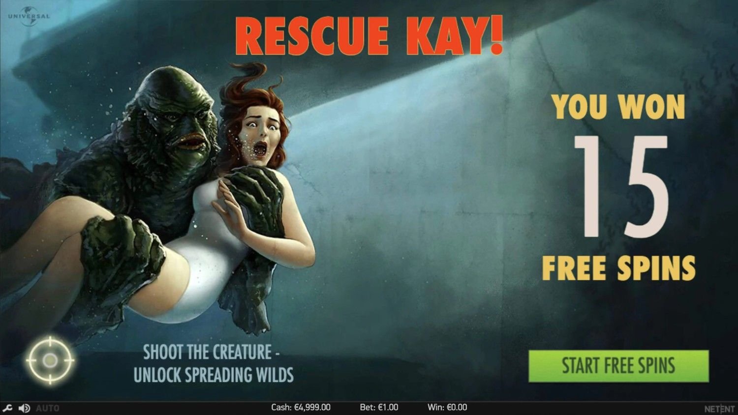 Creature from the Black Lagoon Screenshot 1